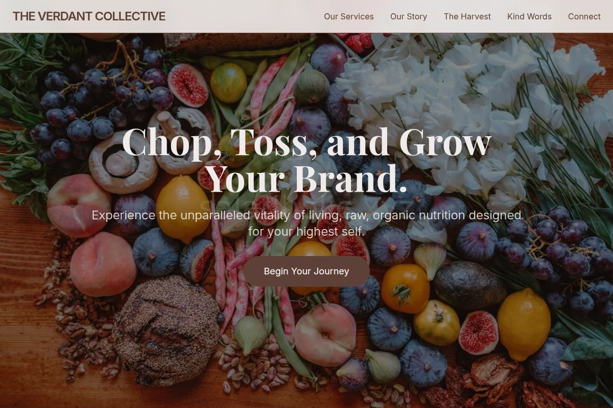 Raw Organic Food